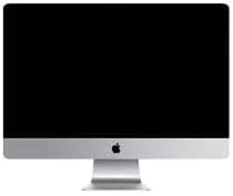 Apple iMac MK482LL/A 27-Inch Retina 5K Display Desktop (Intel Quad-Core i5 3.3GHz, 8GB RAM, 2TB Fusion Drive, Mac OS X), Silver (Renewed)