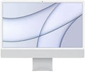 Apple 2021 iMac with Apple M1 Chip with 8‐core CPU, 24-inch, 16GB RAM, 256GB SSD Storage - Silver (Renewed)
