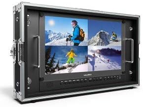 Lilliput 15.6' 4k Broadcast Director Monitor 6U Rack Mount SDI Monitor BM150-4K High Resolution 3840 x 2160