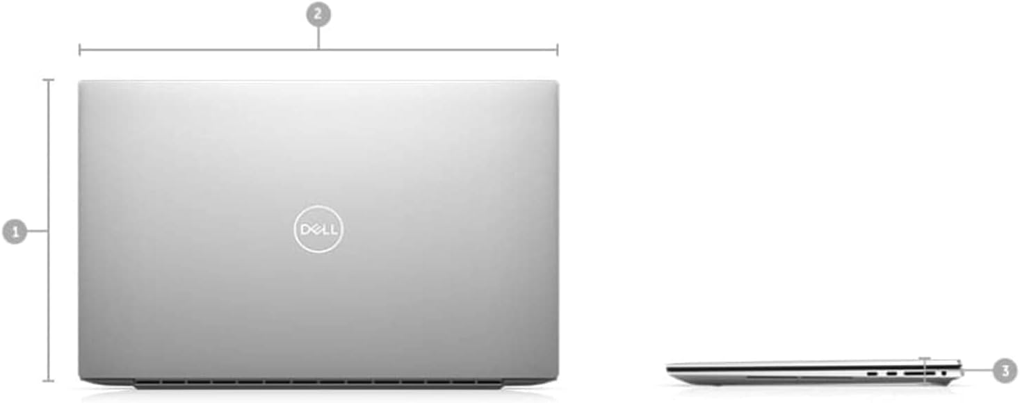 Dell XPS 9710 Laptop | 17' 1920x1200 FHD+ | Core i7-11800H - 1TB SSD Hard Drive - 32GB RAM - Nvidia GeForce RTX 3060 | 8 cores @ 4.6 GHz - 6GB GDDR6 Win 11 Home Black (Renewed)