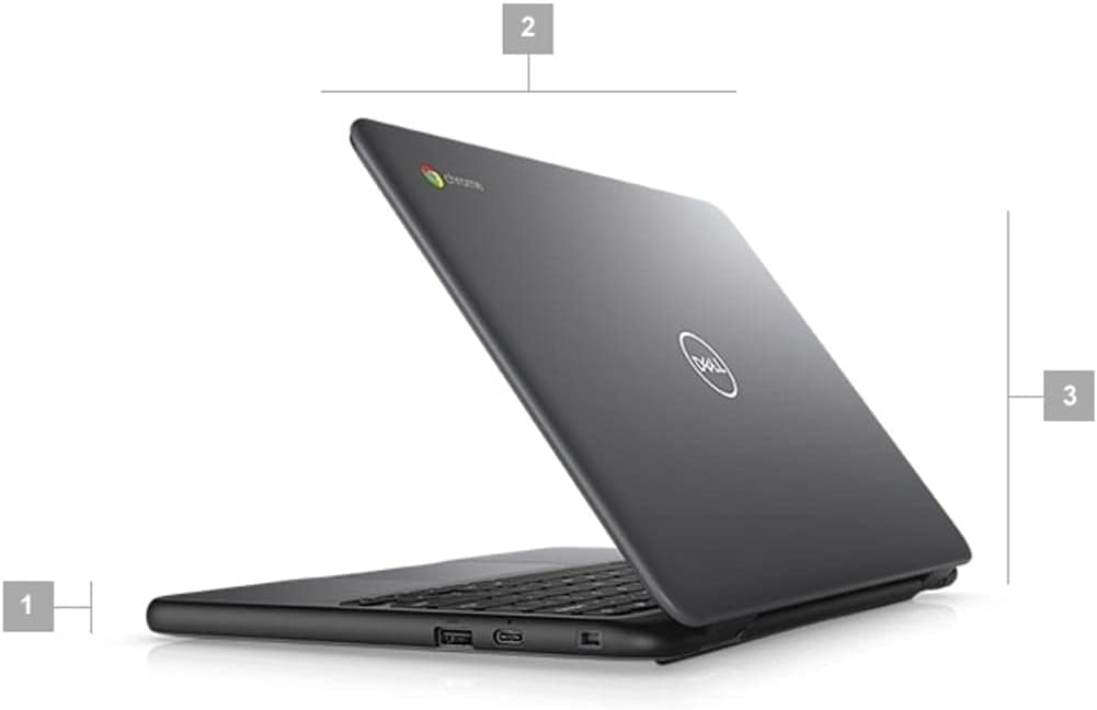 Dell Chromebook 3100 Laptop | 11.6' 1366x768 HD | Celeron-N4020-32GB SSD Hard Drive - 8GB RAM | 2 cores @ 2.8 GHz Chrome OS (Renewed)
