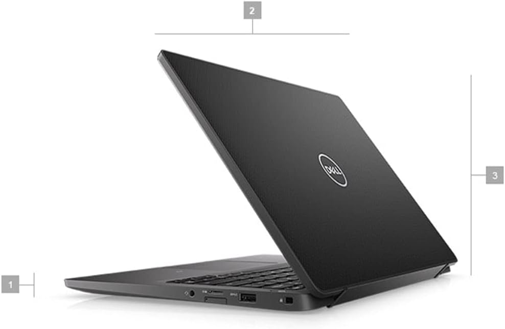 Dell Latitude 7400 Laptop | 14' 1920x1080 FHD | Core i7-8665U - 256GB SSD Hard Drive - 16GB RAM | 4 cores @ 4.8 GHz Win 11 Home Silver (Renewed)