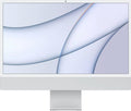 2021 Apple iMac with Apple M1 Chip with 8-core CPU (24-inch, 8GB RAM, 256GB SSD Storage) (QWERTY English) Silver (Renewed)