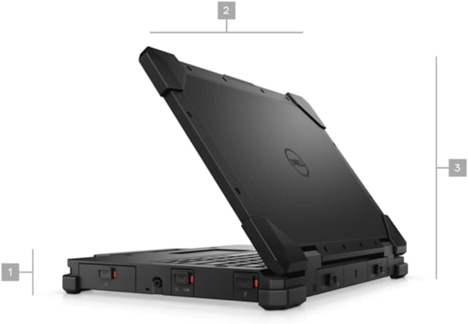 Dell Latitude Rugged Extreme 7330 Laptop (2022) Touch | 13.3' 1920x1080 FHD | Core i7-1185G7-512GB SSD Hard Drive - 16GB RAM | 4 cores @ 4.4 GHz Win 11 Pro Black