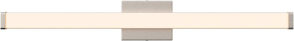LEDMyplace 36-inch LED Modern Bathroom Vanity Light Fixtures Over Mirror, 30W Dimmable Indoor Lighting, 3000K/4000K/5000K CCT Changeable, 2100 Lumens, Brushed Nickel Wall Mounted Bath Light Bar
