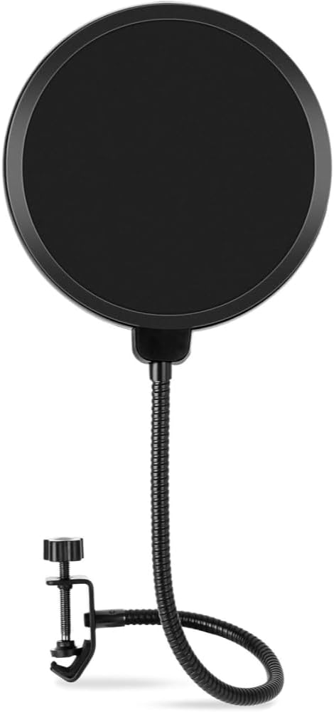 Sennheiser Profile USB Condenser Microphone with Desktop Stand Bundled with Microphone Boom Arm + Wind Screen Pop Filter + Microfiber Cleaning Cloth (4 Items)