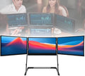 15.6in Triple Screen Laptop Monitor,1080p Fhd Laptop Screen Extender,w/Foldable Kickstand,for Design Video Editing