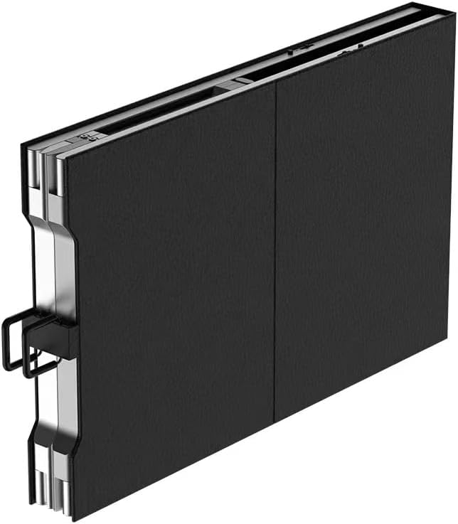 VSDISPLAY 14'' Triple Laptop Screen Extender 1920x1200 IPS Portable Display Dual Monitor with Mini H/D USB-C Plug and Play for 13.3''-16'' Laptops