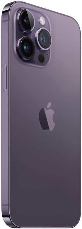Apple iPhone 14 Pro Max, 128GB, Deep Purple - Locked to AT&T (Renewed)