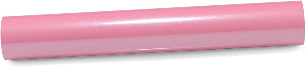 5FTx9FT PET Super Gloss Metallic Petal Pink High Glossy Vinyl Wrap Auto Car Sticker Decal Film Sheet Bubble Free Air Release Technology with Tool Set