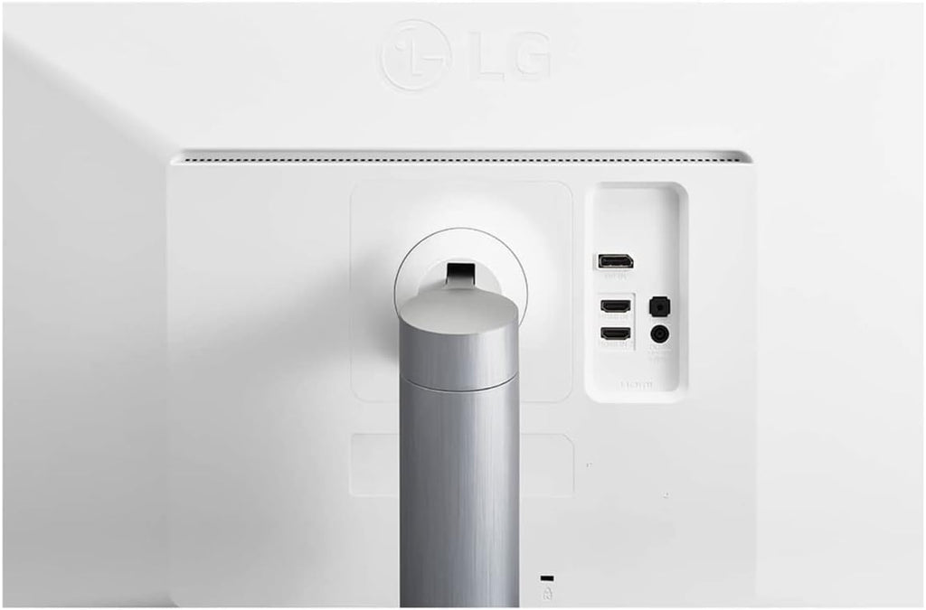 LG 27UL650-W Monitor 27' 4K UHD (3840 x 2160) IPS Display, VESA DisplayHDR 400, sRGB 99% Color Gamut, Radeon FreeSync, 3-Side Virtually Borderless Display- White