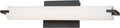 GEORGE KOVACS P5044-37B-L Tube LED Vanity Bath Light, 1-Light, 20 Total Watts, 4.75-in H x 20.5-in W, Dark Restoration Bronze