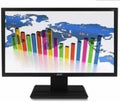 acer V206Q A 20' Class LCD Monitor - 16:9 - Black - 19.5' Viewable - 200 Nit - 6 ms - HDMI - VGA