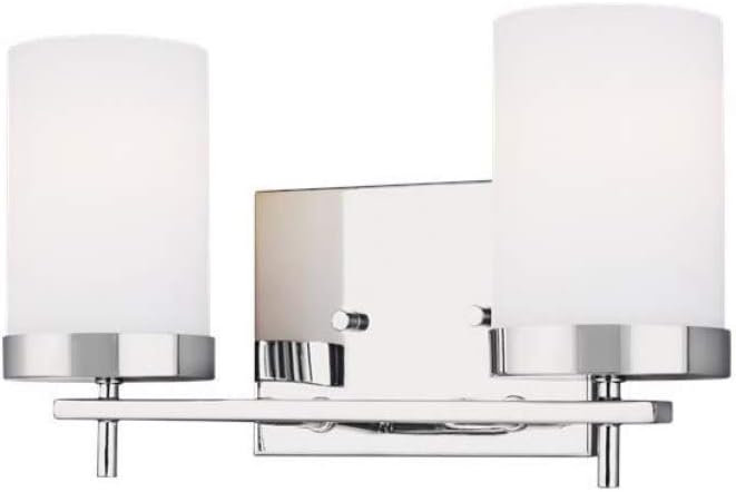 Generation Lighting 4490302-05 Zire Two Light Bath, Chrome