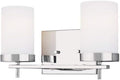 Generation Lighting 4490302-05 Zire Two Light Bath, Chrome