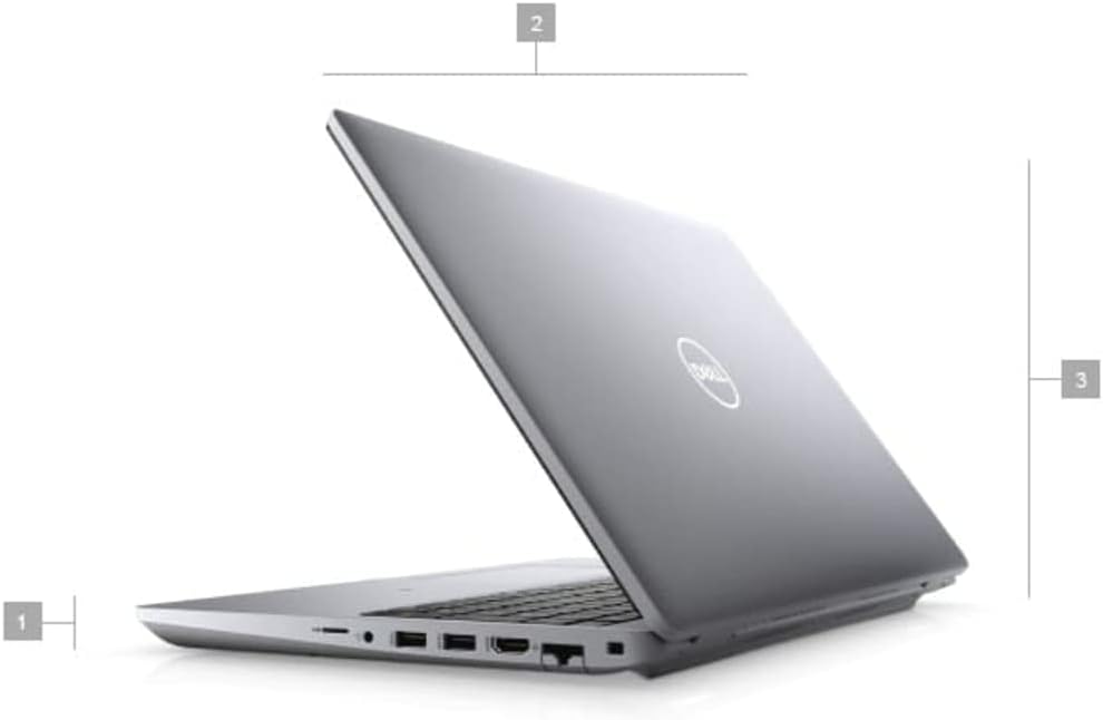 Dell Latitude 5421 Laptop | 14' 1920x1080 FHD | Core i7-11850H - 256GB SSD Hard Drive - 8GB RAM | 8 cores @ 4.8 GHz Win 11 Pro Black (Renewed)