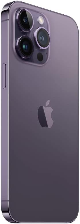 Apple iPhone 14 Pro Max, 256GB, Deep Purple - Locked to AT&T (Renewed)