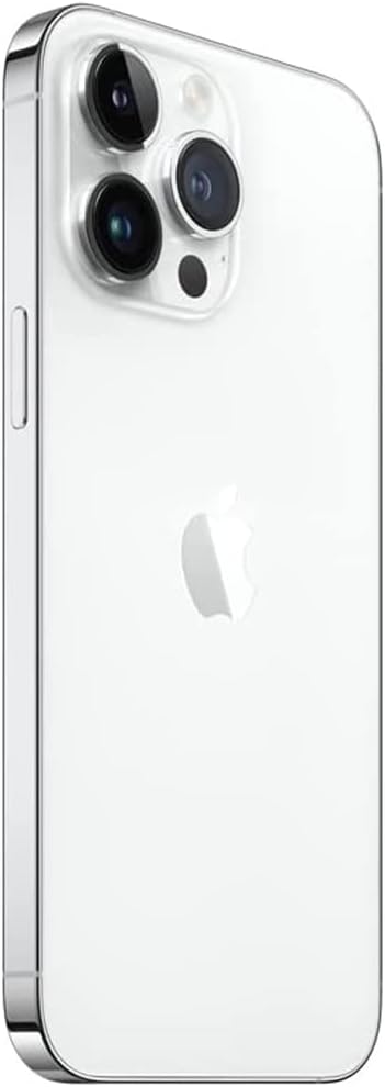 Apple iPhone 14 Pro Max, 512GB, Silver - Locked to T-Mobile (Renewed)