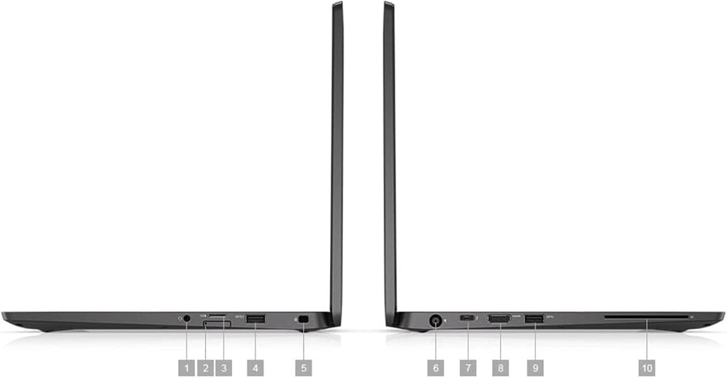 Dell Latitude 7400 Laptop | 14' 1920x1080 FHD | Core i7-8665U - 256GB SSD Hard Drive - 16GB RAM | 4 cores @ 4.8 GHz Win 11 Home Silver (Renewed)