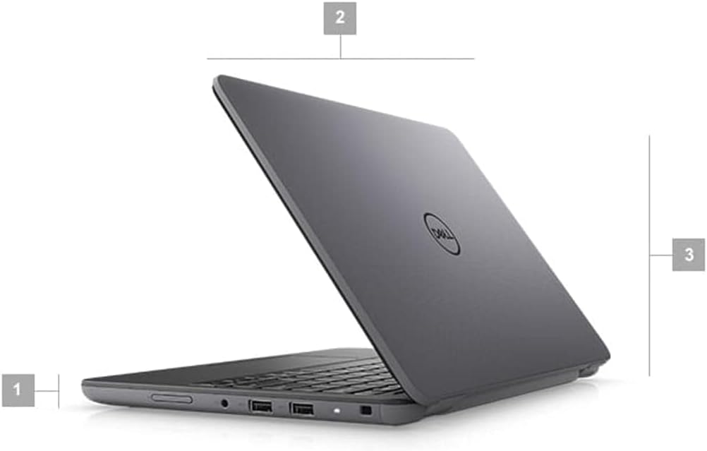 Dell Latitude 3120 2-in-1 Laptop Touch | 11.6' 1366x768 HD | Celeron - N5100-128GB SSD Hard Drive - 4GB RAM | 4 cores @ 2.8 GHz Win 11 Pro Black (Renewed)