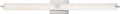 GEORGE KOVACS P5046-077-L Tube LED Vanity Bath Light, 2-Light, 40 Total Watts, 4.75-in H x 39.75-in W, Chrome