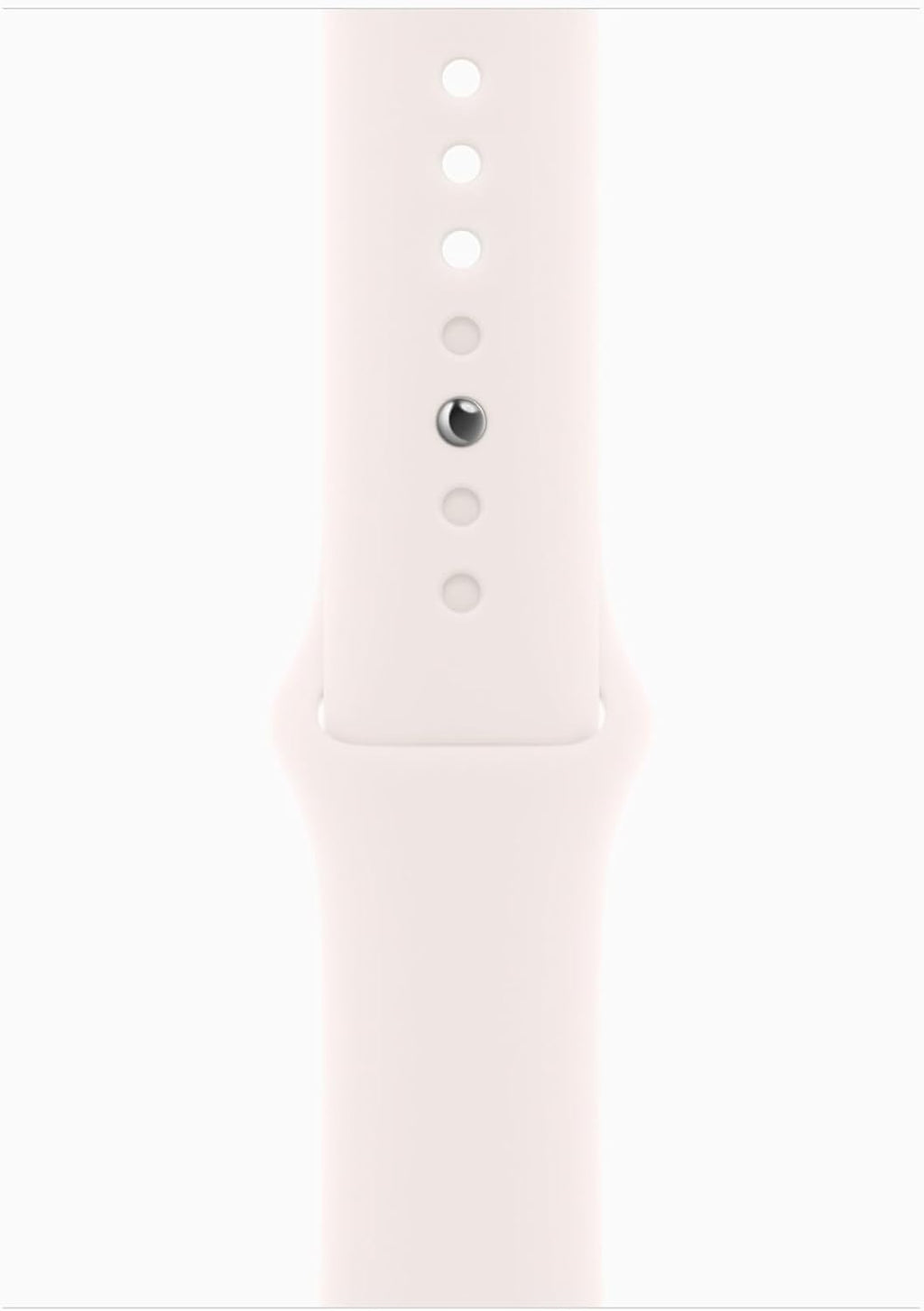 Apple Watch Series 10 [GPS, 42mm] - Rose Gold Aluminum Case with Light Blush Sport Band, S/M (Renewed)