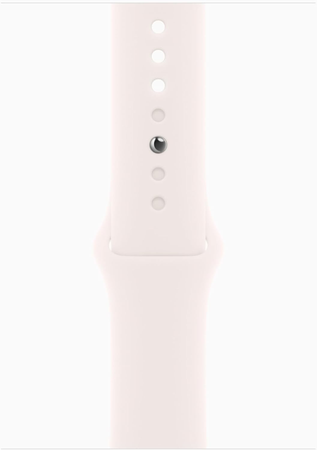Apple Watch Series 10 [GPS, 42mm] - Rose Gold Aluminum Case with Light Blush Sport Band, S/M (Renewed)