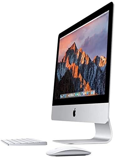 Apple Mid 2017 iMac with 2.3GHz Dual-core Intel Core i5, 21.5-inch, 16GB RAM, 256GB SSD, Silver (Renewed)