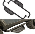 MadJax MJFX EZGO TXT Golf Cart Armor Nerf Bar Drop Down Side Step and Mounting Kit | Black Matte Texture | Compatible with 1994.5-Up Models