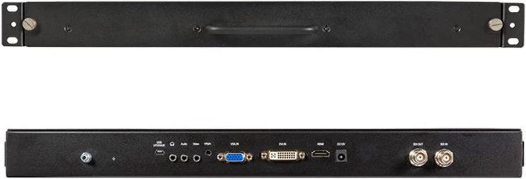 17.3 Inch 1RU Pull Out Rack Mount Monitor Full HD 1920x1080 SC173-HSD-56(HDMI/SDI)