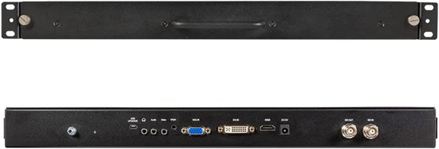17.3 Inch 1RU Pull Out Rack Mount Monitor Full HD 1920x1080 SC173-HSD-56(HDMI/SDI)