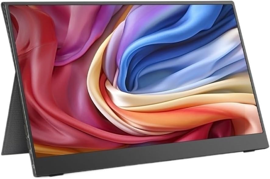 Portable Monitor for Laptop 15.6 Inch 1920 * 1080 60Hz IPS Portable Display for Laptop Computer Office Mobile Phone Extended Sub-Screen Portable Gaming Monitor