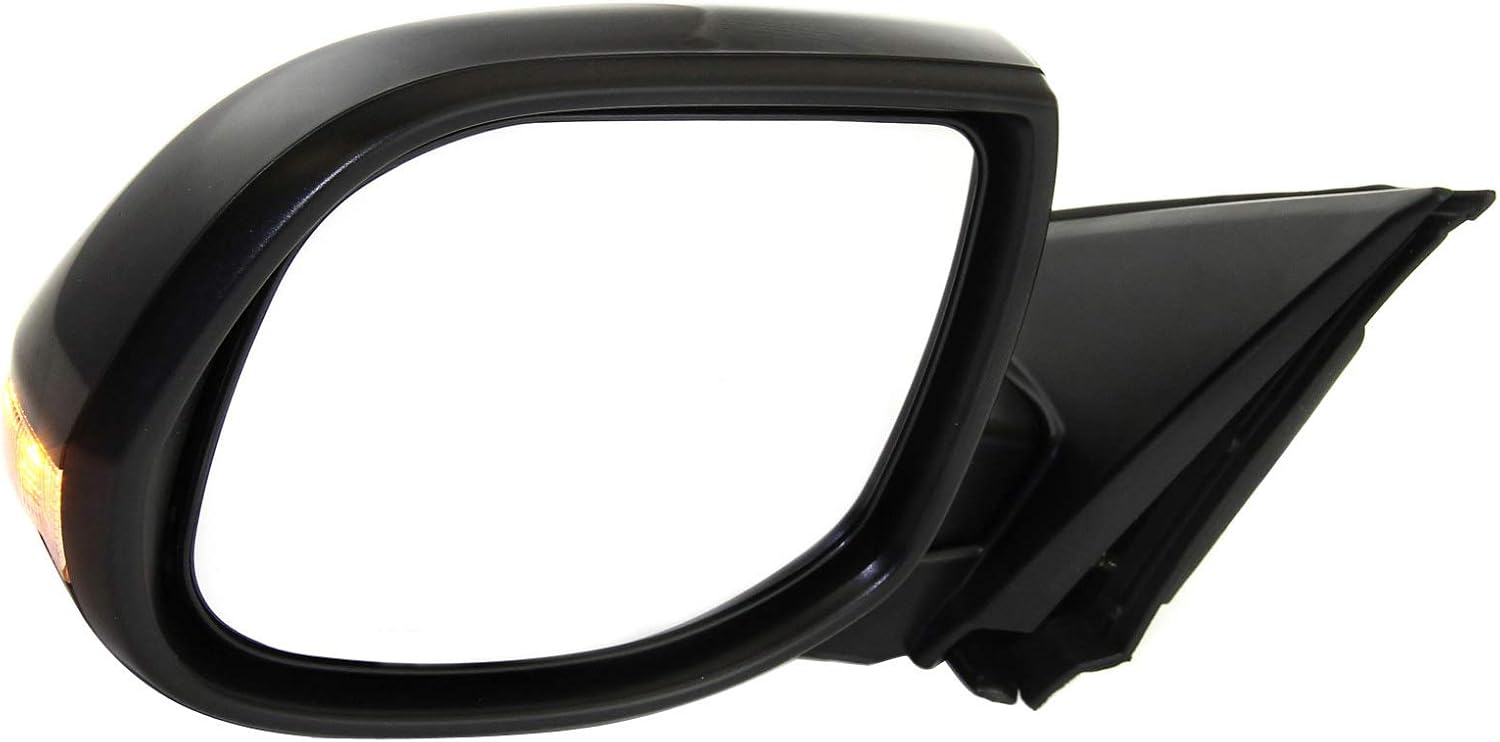 Kool Vue Driver Side Power Heated Mirror for Acura TSX 2009-2014 With Signal Light; Without Memory Paintable Sedan