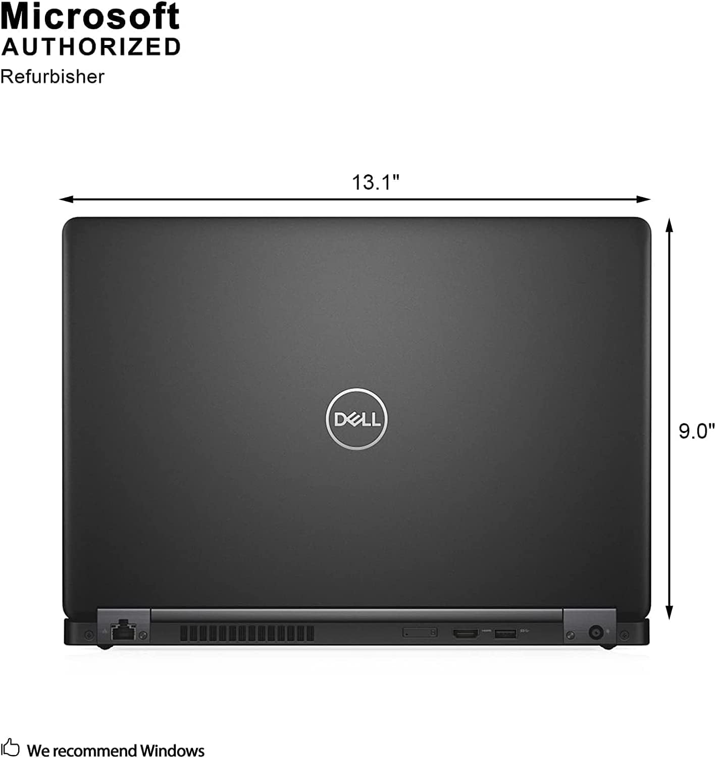 Dell Latitude 5490 Business Laptop, 14' FHD (1920 x 1080), Intel Core i7-8650U up to 4.20GHz, 16GB DDR4 RAM, 960GB SSD, HDMI, USB-C, Webcam, windows 11 Pro (Renewed)