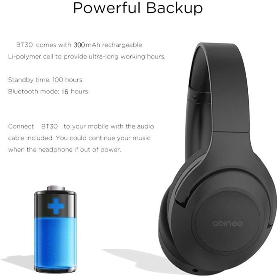 Wireless Bluetooth Headphones Stereo Foldable Headphones, Hi-Res Certified Sound, Game Type,Subwoofer,Long Standby for PC/Cell Phones/TV