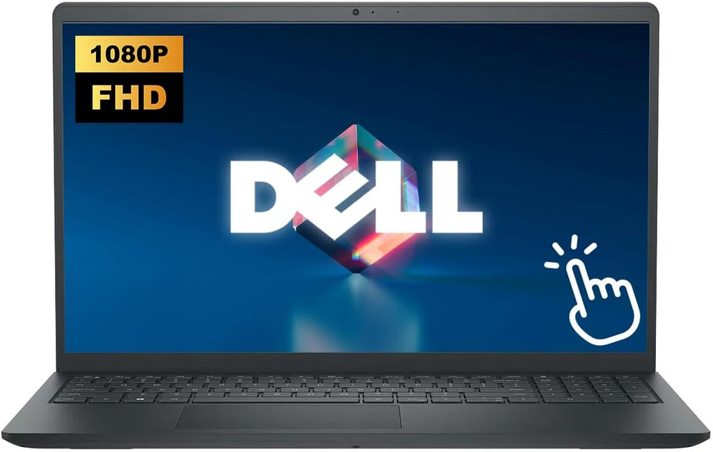 Dell Touchscreen 15.6' Business Laptop Computer, 16GB RAM 512GB Storage (256GB SSD+256GB Docking Station Set), AMD Ryzen 7 7730U (8-Core), FHD Display, Windows 11 Home, Black