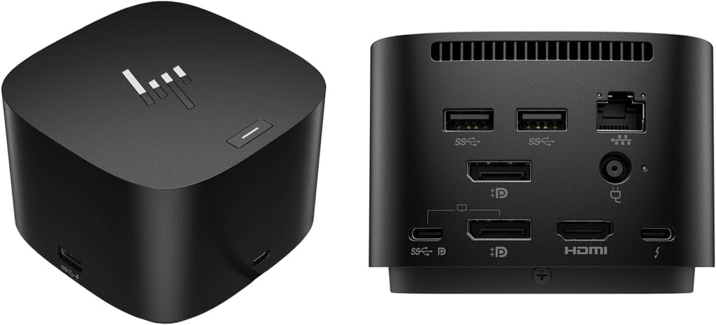 HP Thunderbolt 4 Dock 120W G4, 13-in-1 USB C Docking Station with Max 100W Charging, 4 Displays 4K Display, Ethernet Port, 6 USB Ports, HDMI, 2 Displayport for Laptop, MacOS, ChromeOS, PC