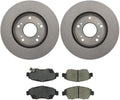 Front Brake Pads and Rotors, Automotive Replacement Brake Kits for Honda Civic 1.3L 2006 2007 2008 2009 2010 2011