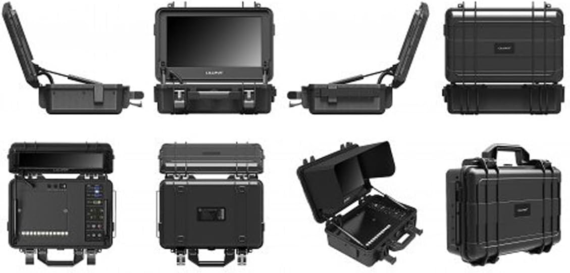 LILLIPUT BM120-4KS 12.5' 4K Monitor with 3D LUTS and HDR 4K Ultra-HD Native Resolution, Cover 137% Rec709 97% NTSC 90% DCI-P3 Color Space Color Space Peaking False Color & Time Code