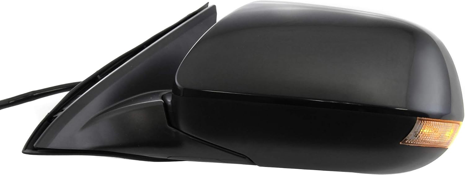 Kool Vue Driver Side Power Heated Mirror for Acura TSX 2009-2014 With Signal Light; Without Memory Paintable Sedan