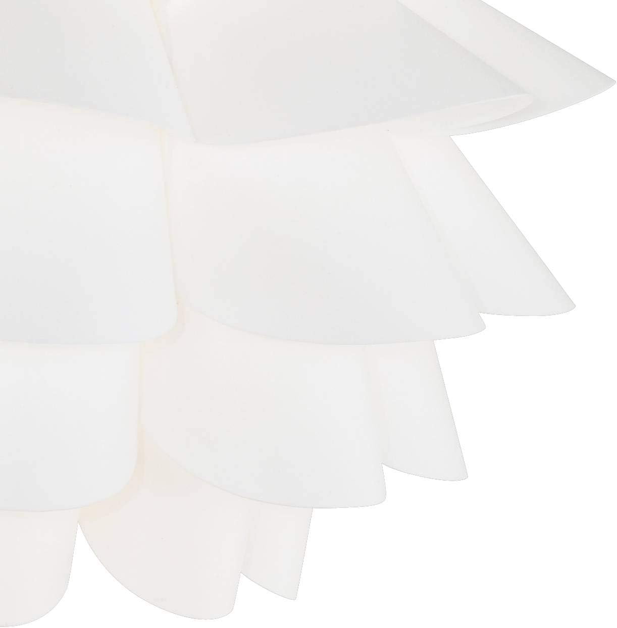 Possini Euro Design White Flower Modern Ceiling Light Semi Flush-Mount Fixture 15 3/4' Wide Chrome for Bedroom Kitchen Living Room Hallway Dining Bathroom Schoolhouse House