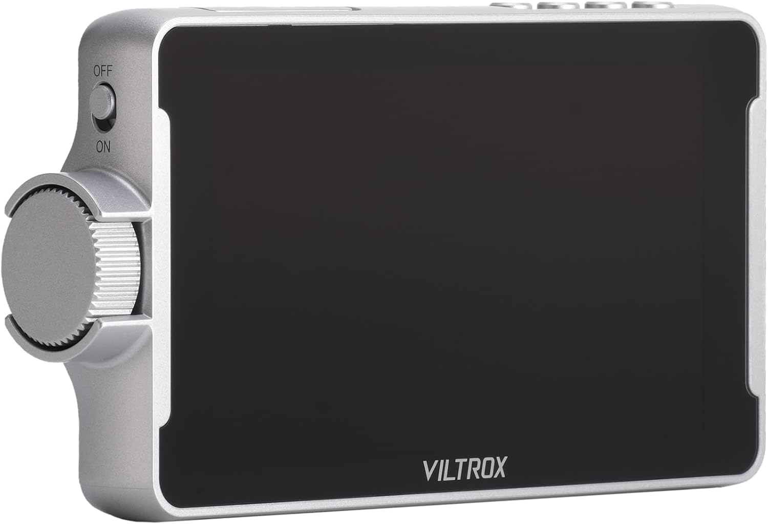VILTROX 5.5 Inch Portable On-Camera Monitor, 4K Touchscreen HDMI Video Field Monitor, 1920×1080 Wide Viewing, Sunshade Hood, HDMI in and outputs, 3D LUTs (White)