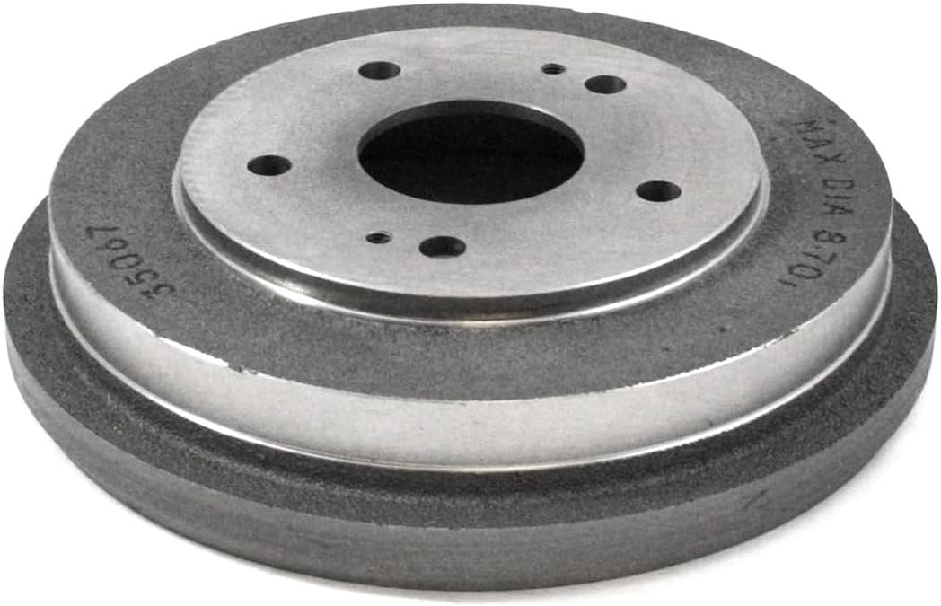 Rear Brake Drum Pair Set - Drum Brake Kit Automotive Replacement Brake Drums 2Pcs Arrhythmic for Honda Civic 1.3L 2006-2008, for Honda Civic 1.5L 2012-2015, for Honda Civic 1.8L 2006-2015