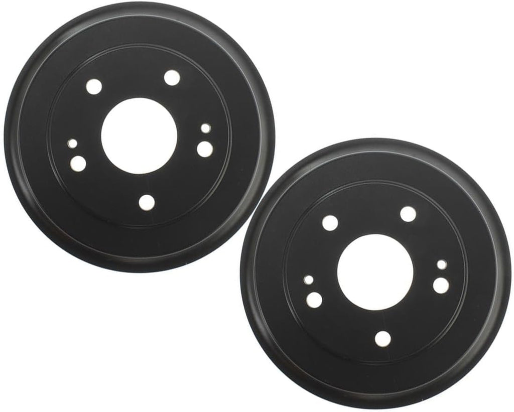 Rear Drum Brake Kit, 2Pcs Automotive Replacement Brake Drums for Honda Civic 1.8L 2006 2007 2008 2009 2010 2011 2013 2014 2015, for Honda Civic 1.8L Manual 2013 2014 2015