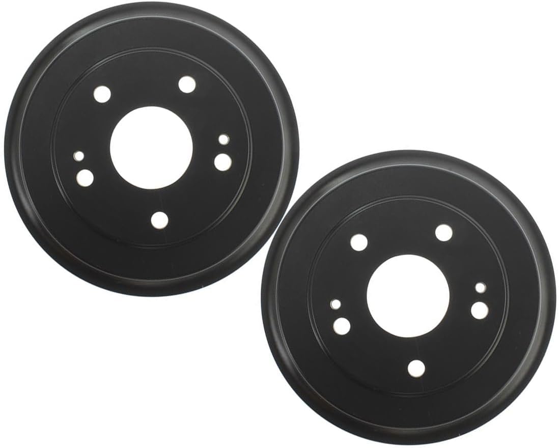 Rear Drum Brake Kit, 2Pcs Automotive Replacement Brake Drums for Honda Civic 1.8L 2006 2007 2008 2009 2010 2011 2013 2014 2015, for Honda Civic 1.8L Manual 2013 2014 2015