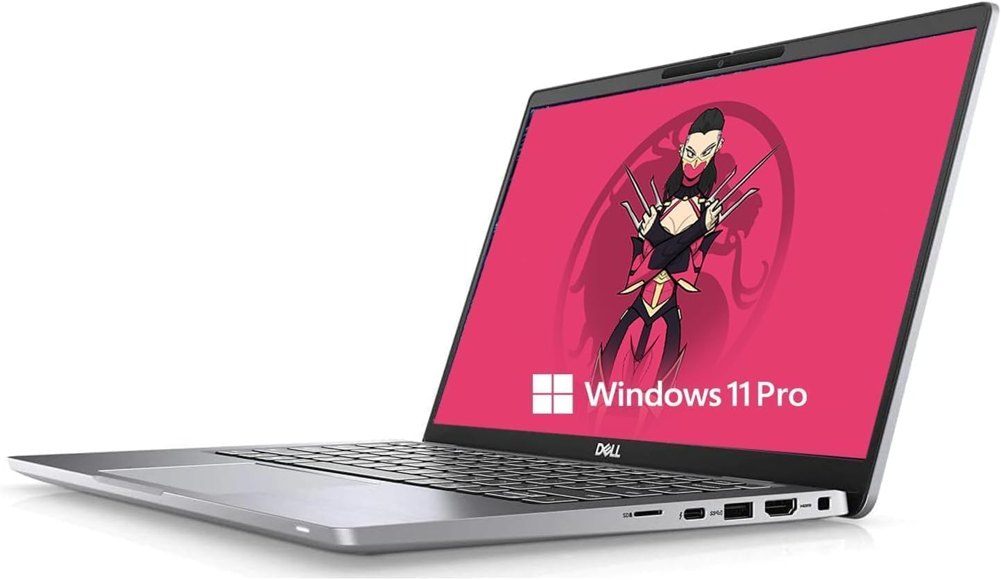Dell Latitude 7420 2-in-1 Laptop, 14' FHD (1920x1080) Notebook, Core i5-1145G7, 16 GB RAM, 512GB SSD, WiFi, Bluetooth, Webcam, Windows 11 Pro, Silver(Renewed)