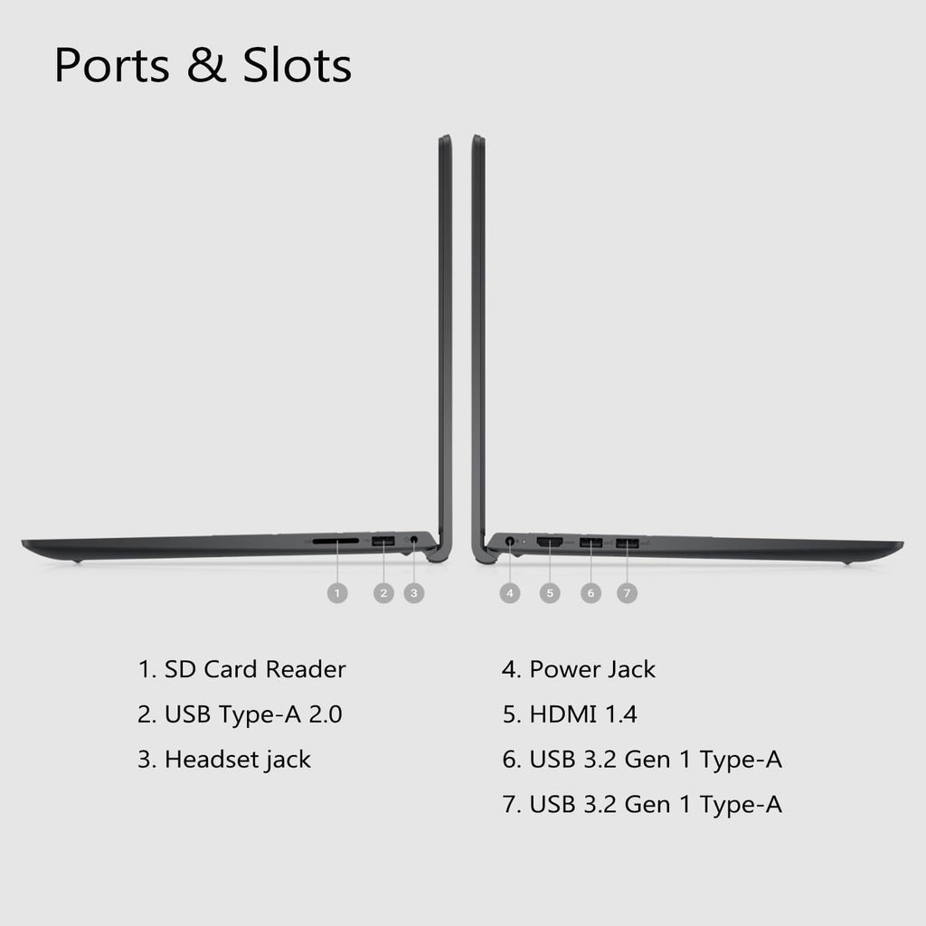 DELL Inspiron 15 3000 3520 Business Laptop Computer 15.6'' FHD Touchscreen,11th Gen Intel 4 Cores i5-1155G7, with Microsoft Office 365,12G,512GB, Numeric Keypad, Wi-Fi, Webcam, HDMI, Black