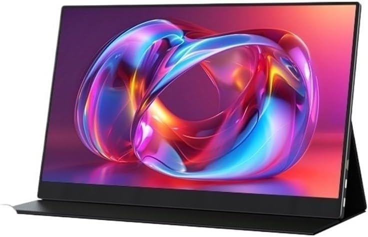 Portable Monitor for Laptop Touch Portable Monitor 15.6 Inch Full HD 1080p HDR10 Extended Screen Portable Gaming Monitor