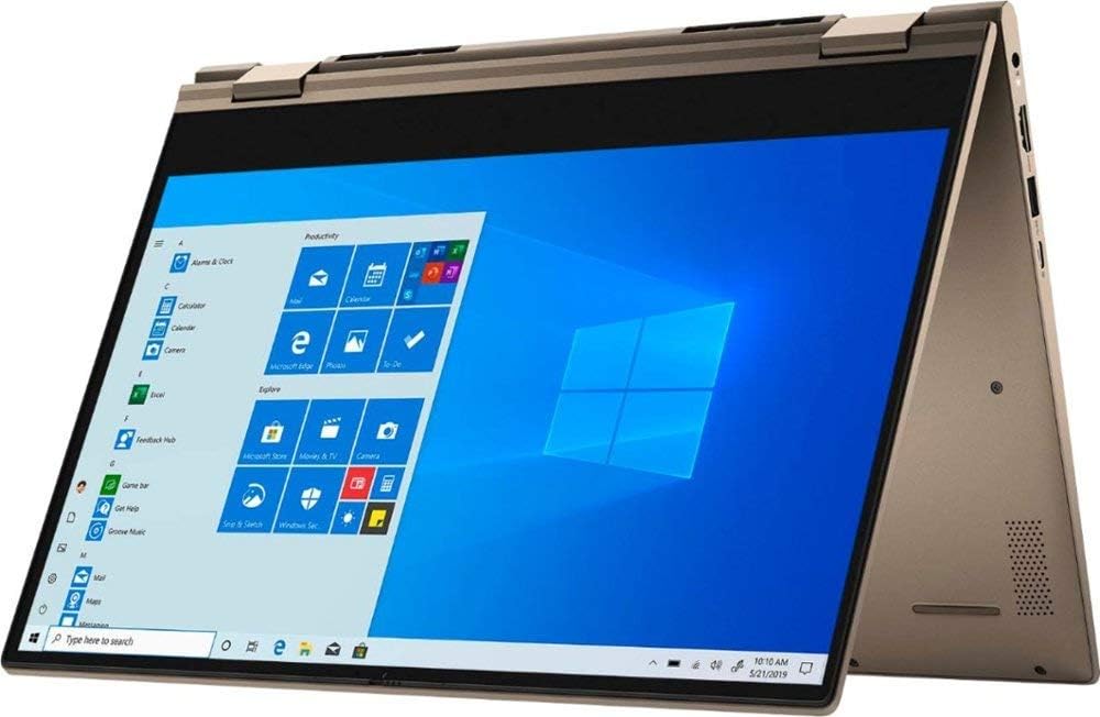 Dell Inspiron 7000 14' FHD 2-in-1 Touchscreen Laptop | AMD Ryzen 5 4500U | 16GB RAM | 512GB SSD | Backlit Keyboard | Windows 10 Home | Sandstorm