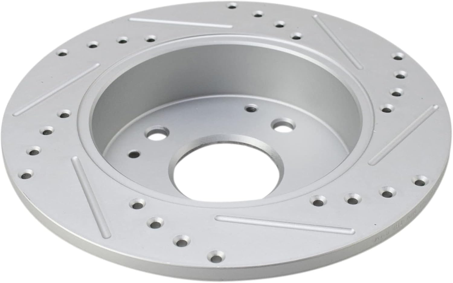 TRQ Performance Front and Rear Brake Rotor Set G Coated Drilled and Slotted Compatible with 1997 Acura CL 1991-1997 Honda Accord